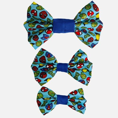 Add charm to your pet's collar with delightful Standard Bows that easily slides on with elastic bands from Rebarkable! Discover our collection online for a touch of elegance. Krypto Standard Size Collection.